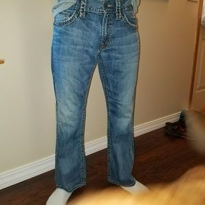 Mens silver jeans 30 x 30